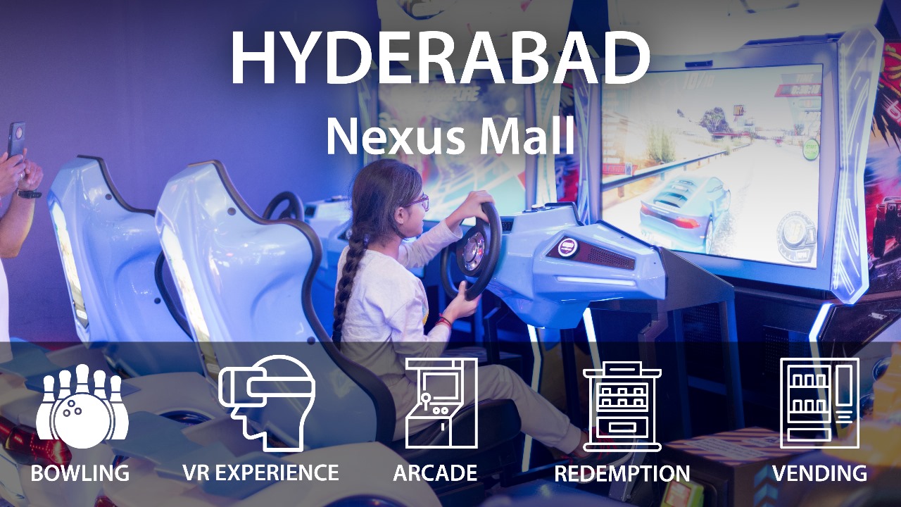 Be a part of the top gaming destination and unleash the gamer within you only in Hyderabad.